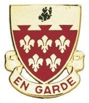 US Army 77th Field Artillery Unit Crest by Saunders Military Insignia