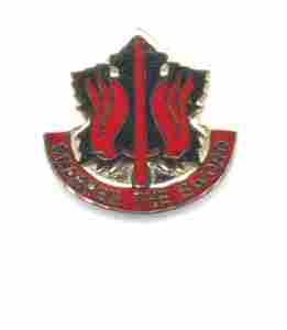 US Army 80th Support Group, Unit Crest by Saunders Military Insignia