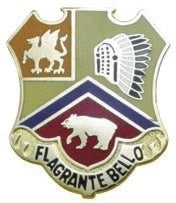 US Army 83rd Field Artillery Unit Crest by Saunders Military Insignia