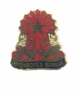 US Army 87th Air Defense Artillery Unit Crest