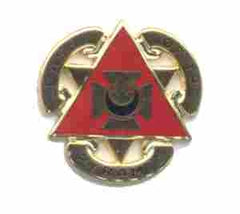 US Army 87th Support Battalion, Unit Crest by Saunders Military Insignia