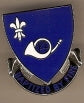 US Army 187th Field Artillery Unit Crest by Saunders Military Insignia