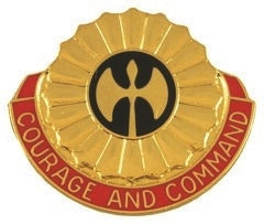 US Army 213th Medical Brigade, Unit Crest by Saunders Military Insignia