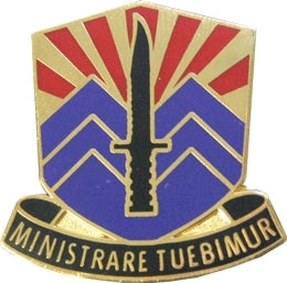 US Army 208th Regiment ARNG Montana Unit Crest by Saunders Military Insignia