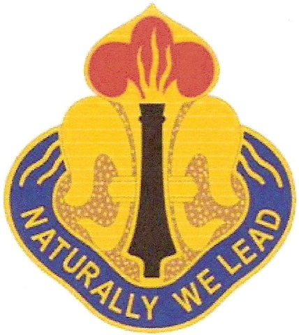 US Army 214th Fires Brigade Unit Crest by Saunders Military Insignia