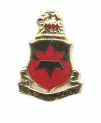 US Army 254th Air Defense Artillery Unit Crest by Saunders Military Insignia