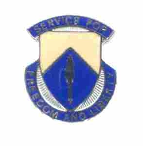 US Army 277th Quartermaster Unit Crest by Saunders Military Insignia