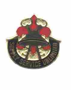 US Army 277th Supply and Service Unit Crest by Saunders Military Insignia
