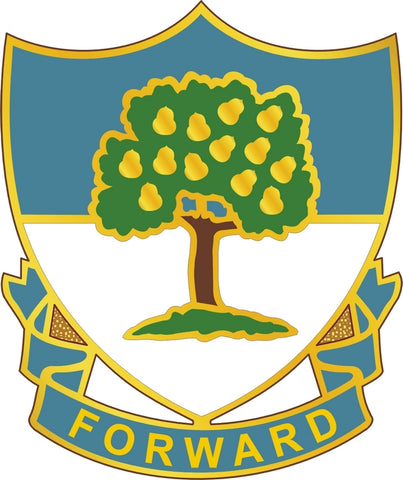 US Army 304th Regiment Unit Crest by Saunders Military Insignia