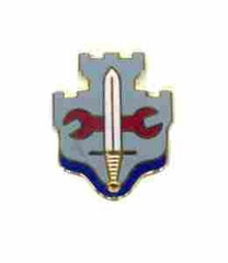 US Army 323rd Maintenance Battalion Unit Crest by Saunders Military Insignia