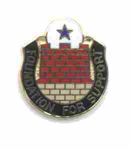 US Army 375th Support Group, Unit Crest by Saunders Military Insignia
