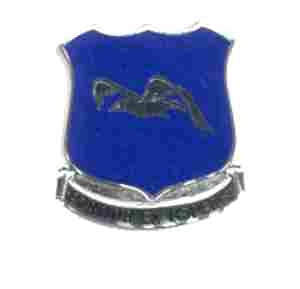 US Army 413th Regiment Unit Crest by Saunders Military Insignia