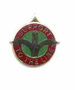 US Army 419th Transportation Battalion Unit Crest by Saunders Military Insignia