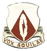 US Army 501st Signal Battalion Unit Crest by Saunders Military Insignia