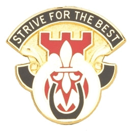 US Army 512th Engineer Battalion Unit Crest by Saunders Military Insignia