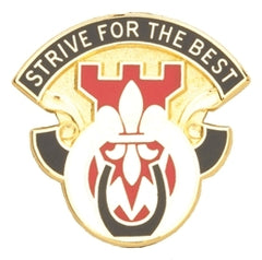 US Army 512th Engineer Battalion Unit Crest by Saunders Military Insignia