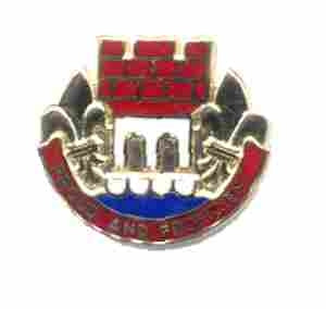 US Army 549th Engineer Battalion Unit Crest