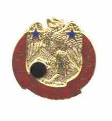 US Army 558th Field Artillery Group 'Honor Guides Our Power' Unit Crest by Saunders Military Insignia