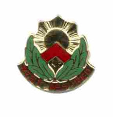 US Army 593rd Support Group Unit Crest by Saunders Military Insignia