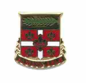 US Army 709th Support Battalion unit crest