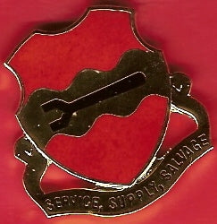 US Army 735th Maintenance Battalion Unit Crest by Saunders Military Insignia