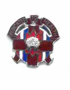 US Army 807th Medical Brigade Unit Crest by Saunders Military Insignia