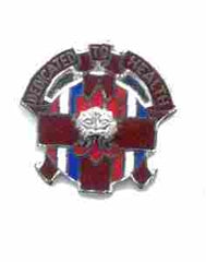 US Army 807th Medical Brigade Unit Crest by Saunders Military Insignia