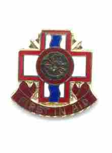 US Army 816th Station Hospital Unit Crest by Saunders Military Insignia