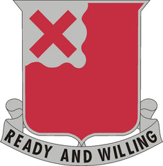 US Army 875th Engineer Battalion Unit Crest by Saunders Military Insignia