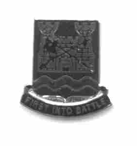 US Army 898th Engineer Battalion Unit Crest by Saunders Military Insignia