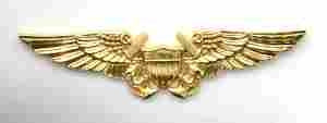 Navy Flight Officer Badge by Saunders Military Insignia