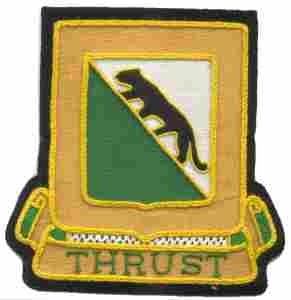 89th Tank Battalion Custom made Cloth Patch by Saunders Military Insignia