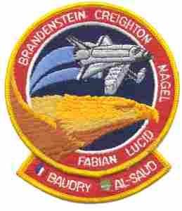 DISCOVERY 6 85 cloth patch by Saunders Military Insignia