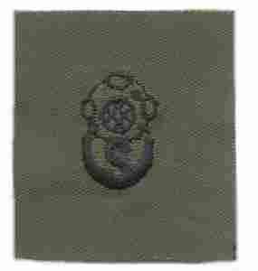 Divers Salvage, Badge, cloth, Subdued by Saunders Military Insignia