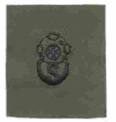 Divers Salvage, Badge, cloth, Subdued by Saunders Military Insignia