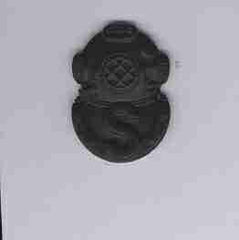 Divers Salvage badge in black metal - Saunders Military Insignia