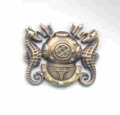 Divisioning Medical Officer USN Badge (Officer) - Saunders Military Insignia