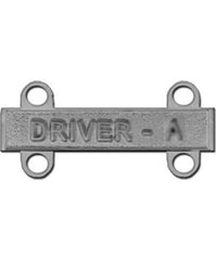 Driver A Qualification Bar - Saunders Military Insignia