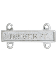 Driver T Qualification Bar by Saunders Military Insignia