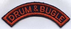 Drum Bugle O B Patch - Saunders Military Insignia