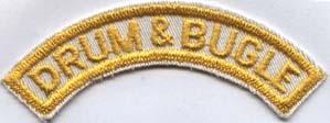 Drum Bugle Y W Patch