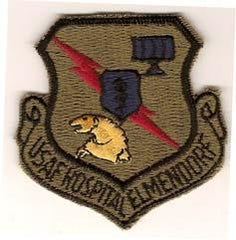 Elmendorf Hospital Subdued Patch - Saunders Military Insignia