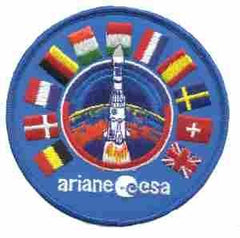 ESA ARIANE PROGRAM Patch - Saunders Military Insignia