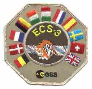ESA COMM SATELLITE Patch