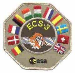 ESA COMM SATELLITE Patch by Saunders Military Insignia