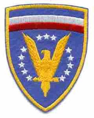 ETO Headquarters Europe Patch, felt - Saunders Military Insignia
