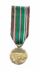 European African Middle Eastern Campaign Miniature Medal - Saunders Military Insignia