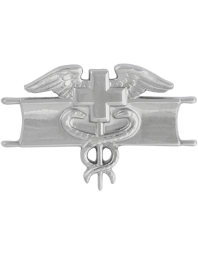 Expert Field Medic Chrome Finish, Badge by Saunders Military Insignia