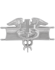 Expert Field Medic Chrome Finish, Badge - Saunders Military Insignia