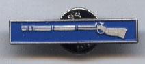Expert Infantry Army Badge in Silver OX Finish - Saunders Military Insignia